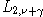 $L_{2,u+\gamma}$